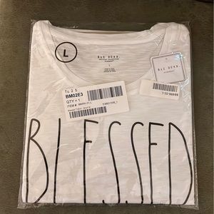 Rae Dunn Blessed Shirt-L